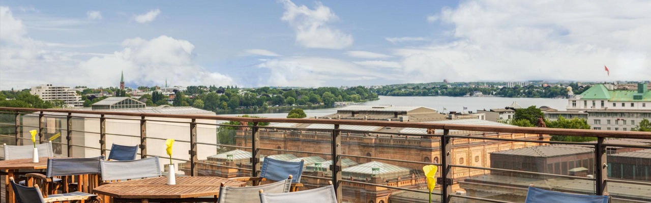 IntercityHotel Hamburg Hauptbahnhof Terrasse 