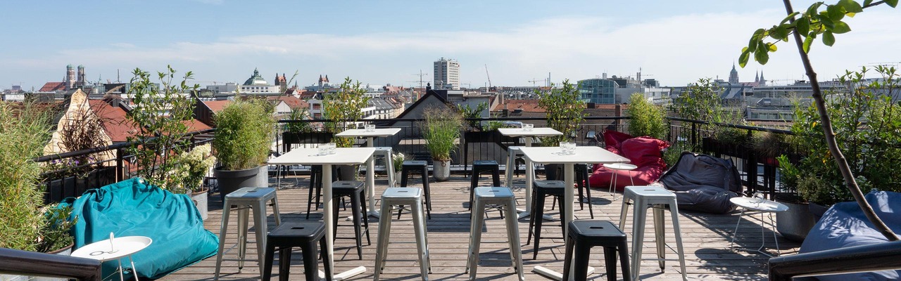 Terrasse Ruby Lilly Hotel München