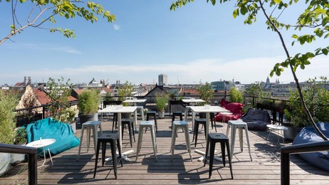 Terrasse Ruby Lilly Hotel München