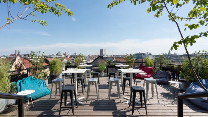 Terrasse Ruby Lilly Hotel München