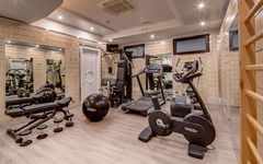 Fitnessraum des Hotel Roma