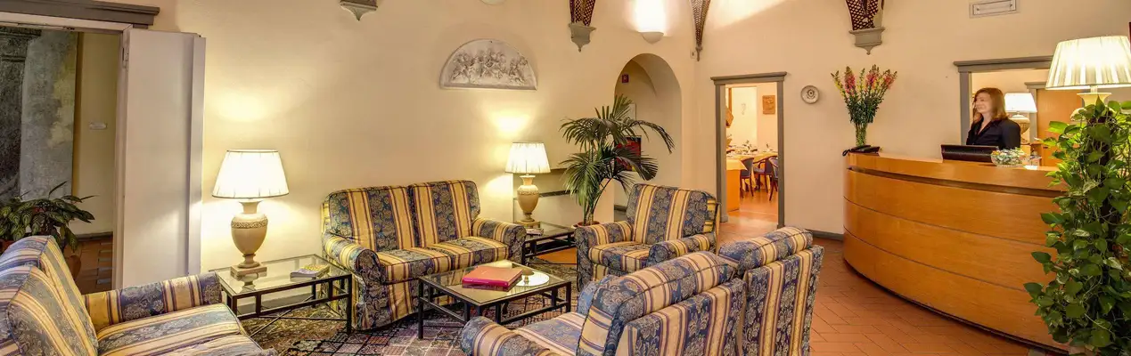 Lobby im Hotel Botticelli