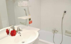 Hotel Donatello Badezimmer
