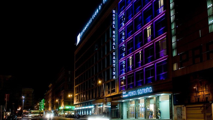 Außenansicht Best Western Premier Hotel Royal Santina