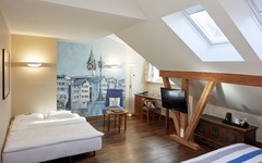 Dreibettzimmer im Hotel Adler