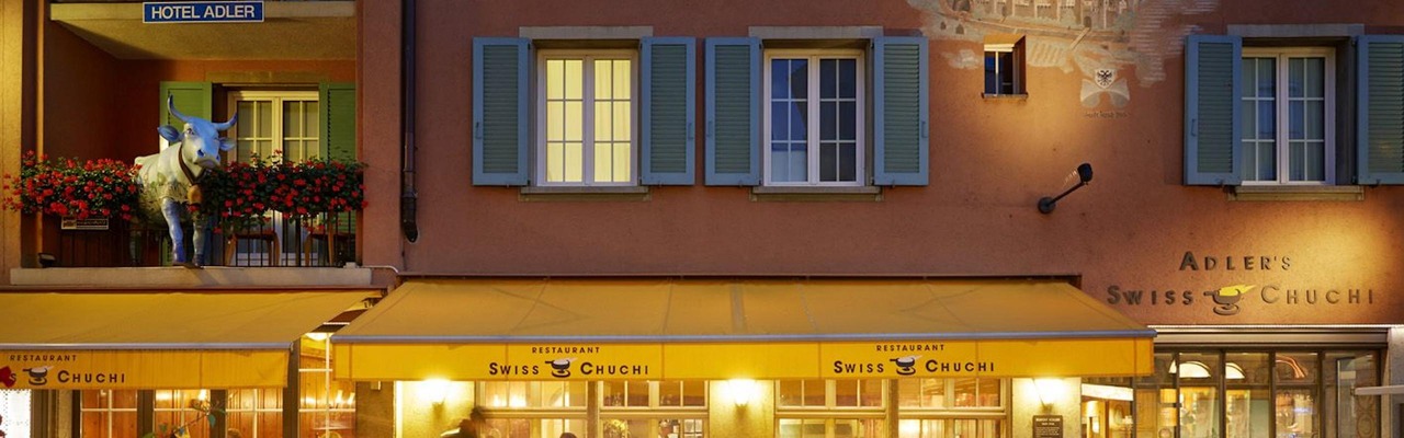 Außenansicht des Hotel Adler