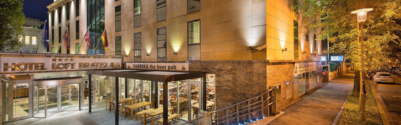 Hotel Loft Bratislava Außenansicht Ladislav Cesnek