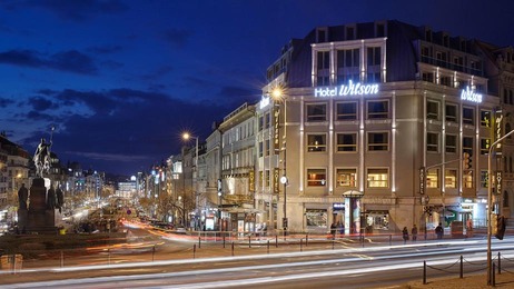 Aussenansicht Hotel Occidental Praha Wilson