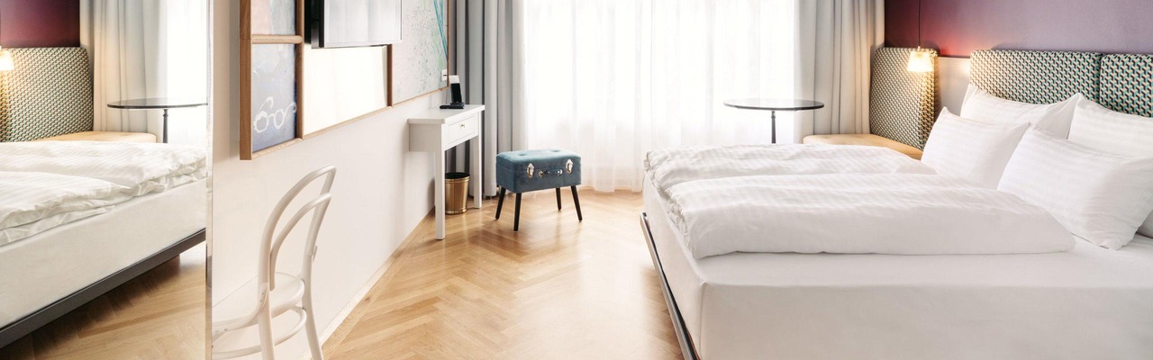 Zimmer im Hotel Schani Salon