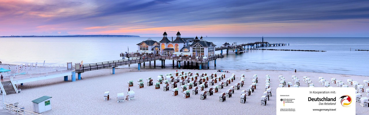Seebruecke in Sellin an der Ostsee