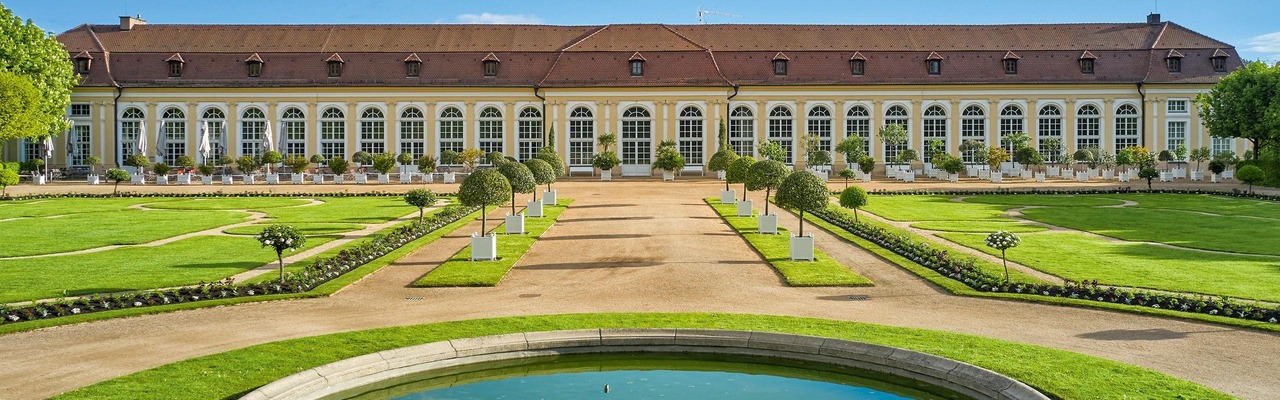 Orangerie mit Hofgarten, Ansbach 