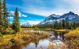 Die mächtige Gebirgskette der Rocky Mountains