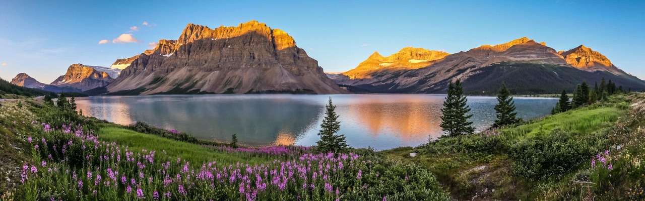 Bow-See im Banff-Nationalpark