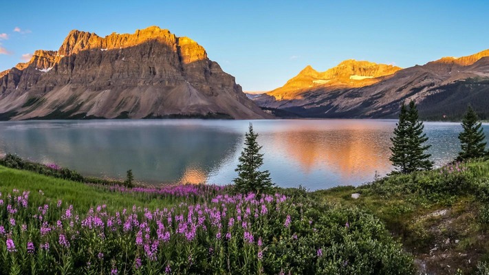 Bow-See im Banff-Nationalpark 