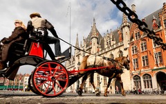 Fiaker in Brügge
