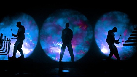 Blue Man Group Schattenspiel
