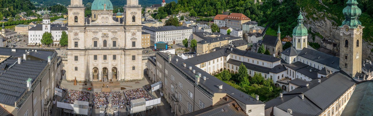 Salzburger Festspiele Jedermann Bühne