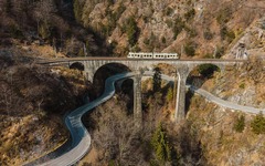 Ferrovia Vigezzina-Centovalli - Ponte valle Ingiustria 