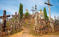 Berg der Kreuze in Siauöoai