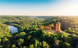 Festung Turaida im Gauja Nationalpark