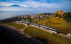 Golden Pass Line Panorama Häuser