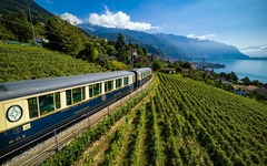 Belle Epoque Zug über Genfer See