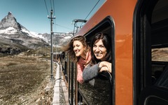 Mit dem Zug auf den Gornergrat