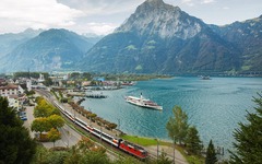 Gotthard Panorama Express Flüelen