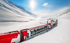 Glacier Express Winter Oberalp