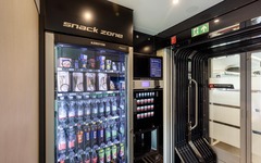 Vending machine in the new snack zone