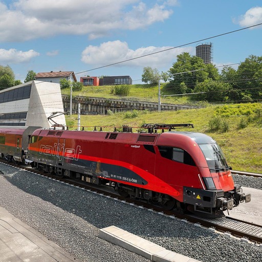 Der neue ÖBB Railjet auf der Koralmbahn