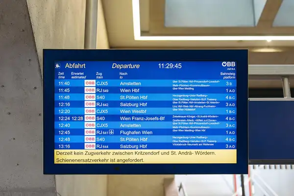 Departure monitor
