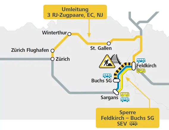 Infografik zur Sperre
