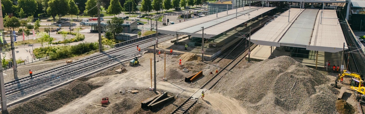 Baustelle am Praterstern