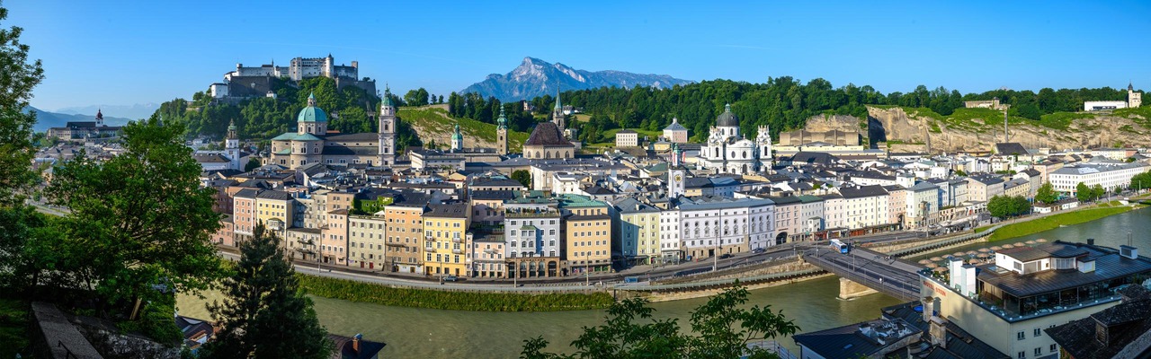 Blick auf Salzburg