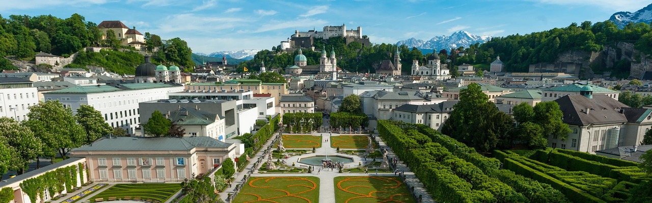 Blick auf Salzburg