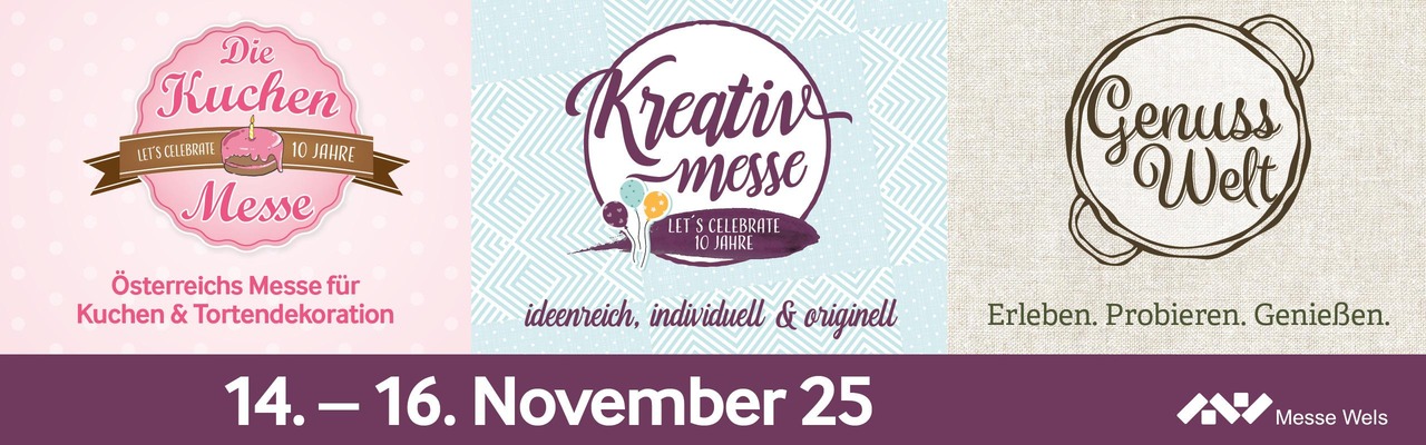 Sujet zur Kuchen-, Kreativmesse & Kaffeewelt Mels