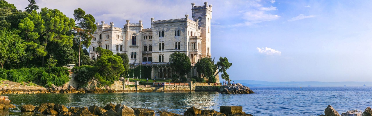 Castello di Miramare in Triest