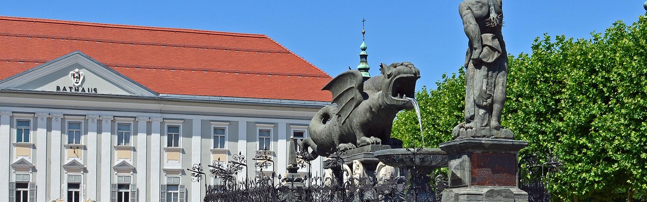 Lindwurm in Klagenfurt