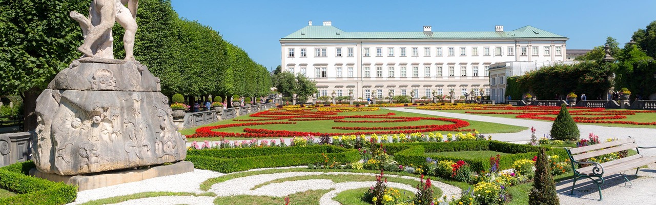 Mirabell Garten in Salzburg