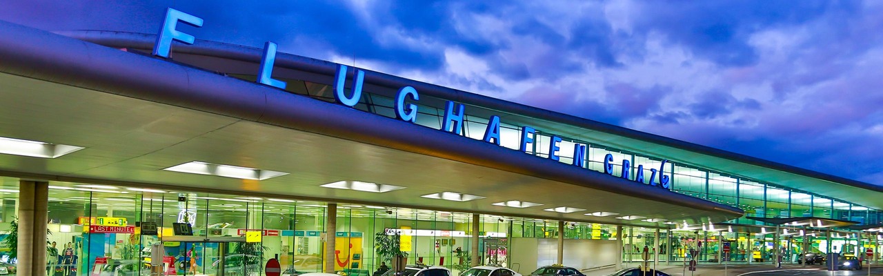 Graz Airport exterior view