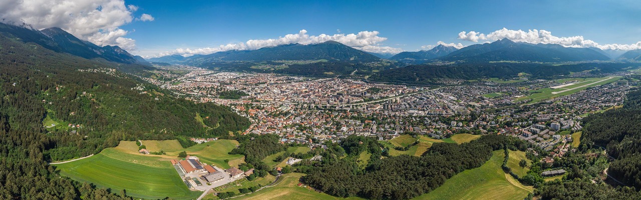 Panorama von Innsbruck