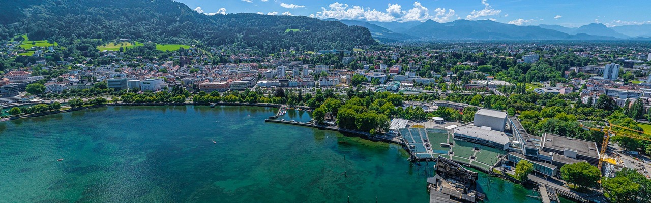 Panorama von Bregenz