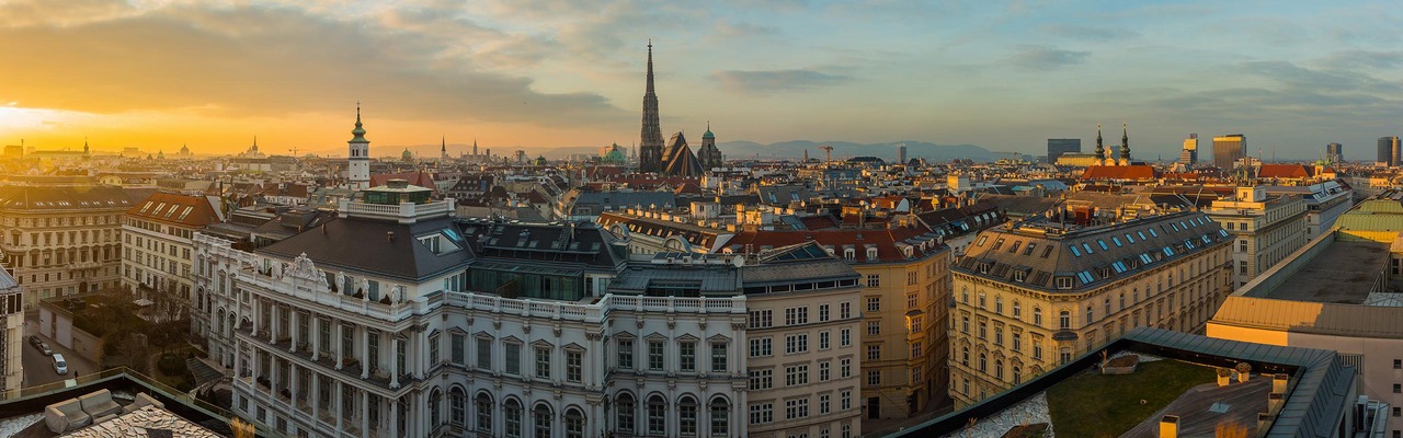 Panorama von Wien