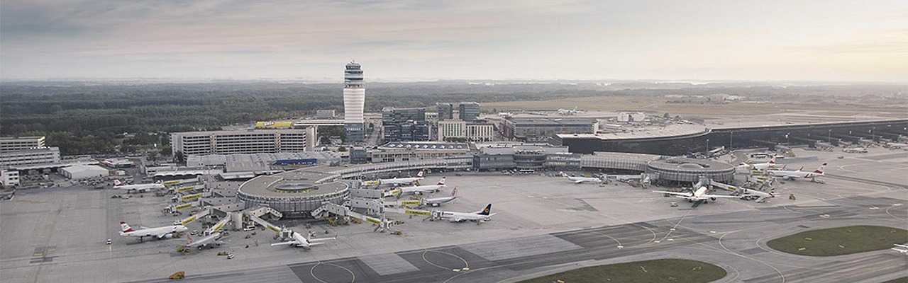 Flughafen Wien Außenansicht