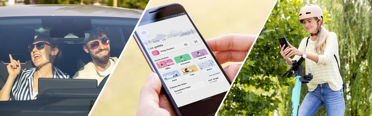 Shared Mobility Angebote der ÖBB