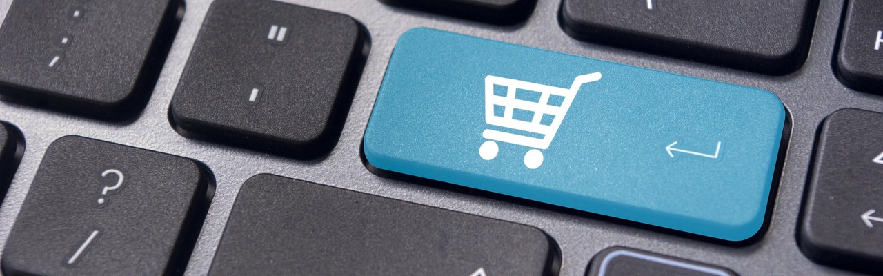 Keyboard with shopping button