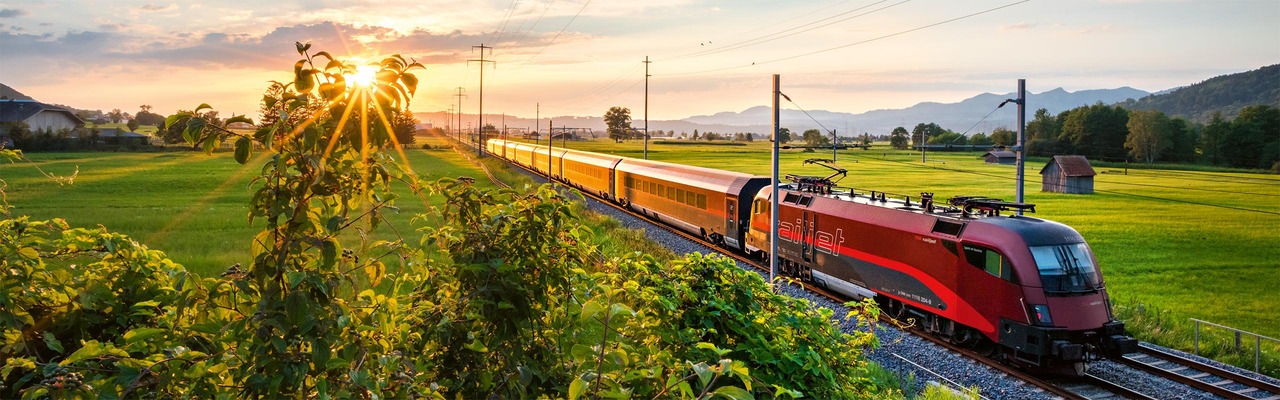 Railjet in der Schweiz/Linthebene