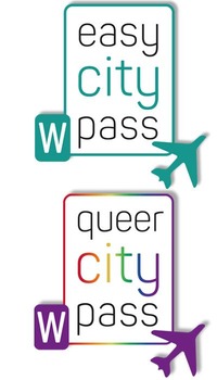 Logo EasyCityPass Wien und QueerCityPass Flughafen