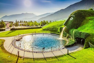 Exterior shot of the Swarovski Crystal Worlds in Innsbruck